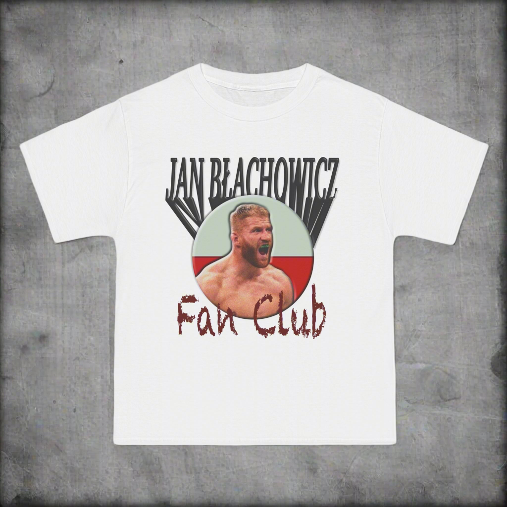 Jan Błachowicz Fan Club Oversized Tee